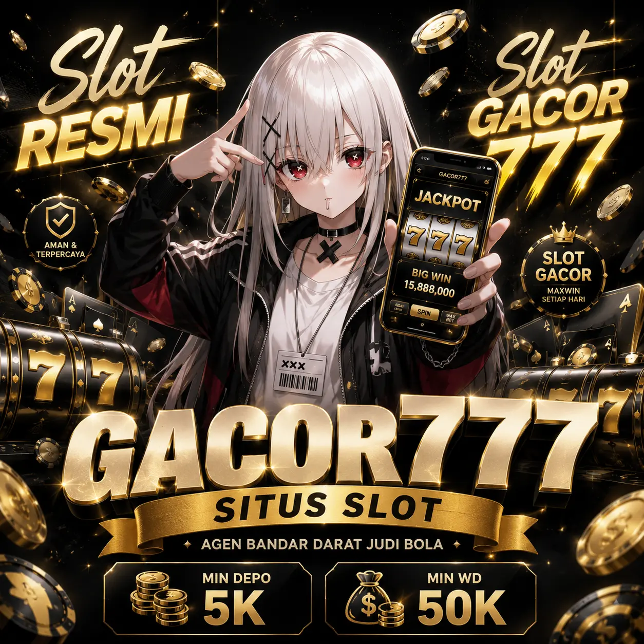 Gacor777 - Situs Slot Gacor 777 Link Resmi Terpercaya Mudah Menang Hari Ini